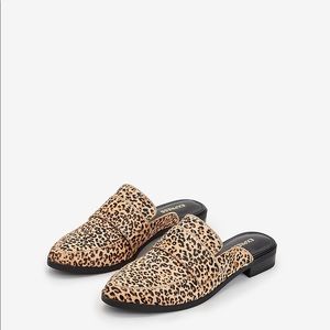 Genuine Calf Hair Slide Loafers